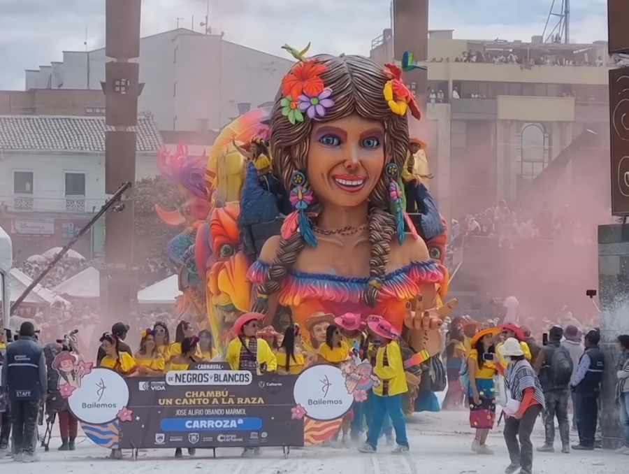 El carnaval de Blancos y Negros - Patrimonio de Colombia