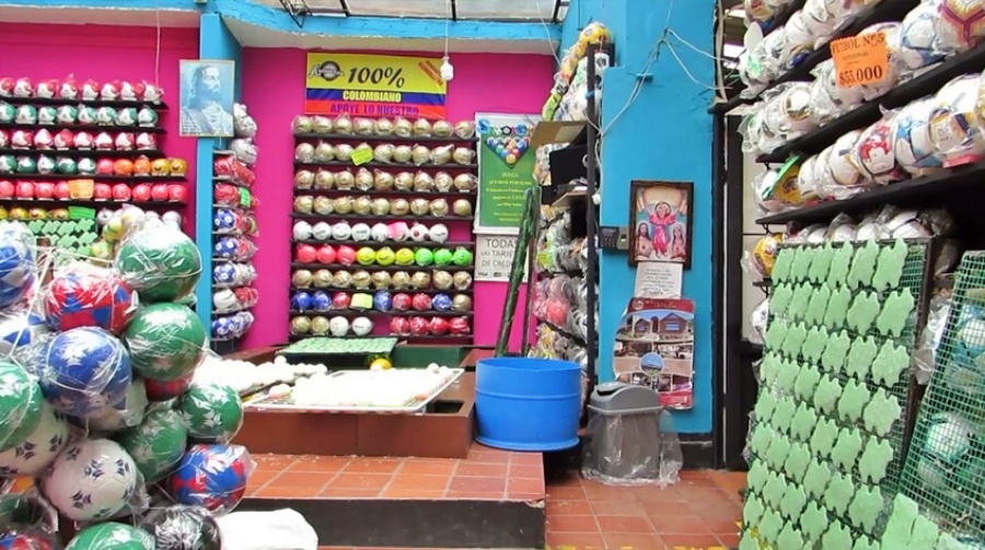 Monguí, el pueblo que hace balones en Colombia