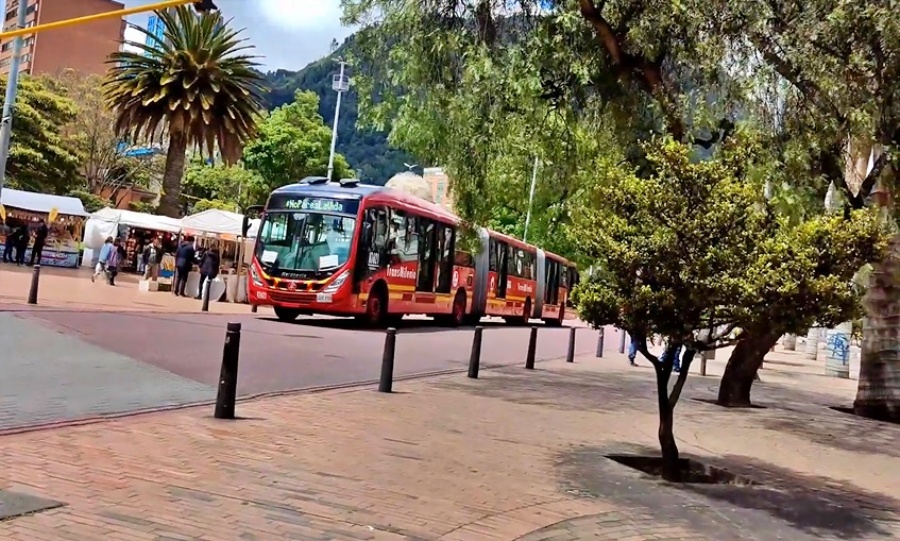 Avenida Jimenez de Bogota - Colombia
