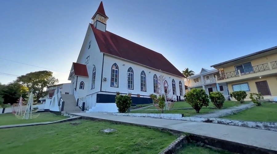 La iglesia bautista - San Andrés Isla - Colombia