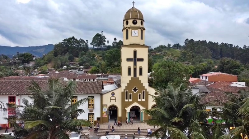 Iglesia Nuestra Señora del Carmen Salento, Quindío – Colombia
