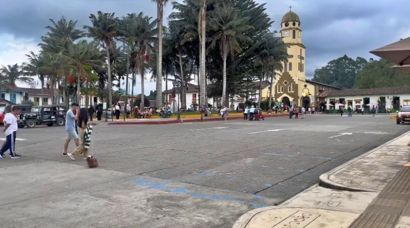 Plaza Bolivar - Salento - Quindio - Colombia