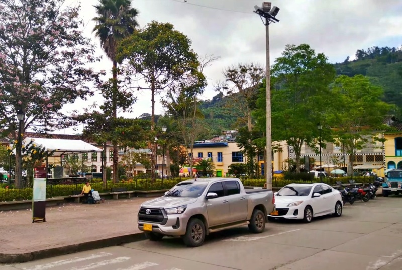 Parque Principal o Plaza de Bolivar - Pijao Quindio