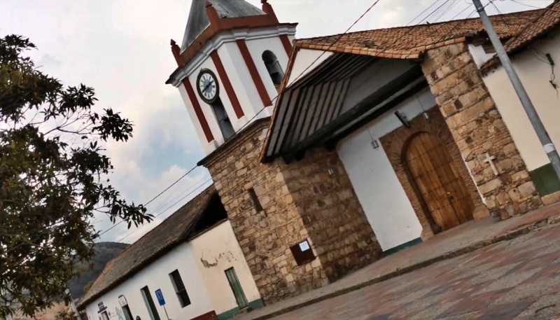 Iglesia Nuestra Señora del Rosario en Suesca - Cundinamarca Colombia