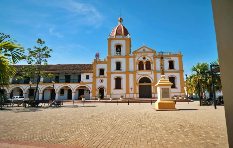 Plaza Mayor o de la Concepción Mompox, Bolivar - Colombia