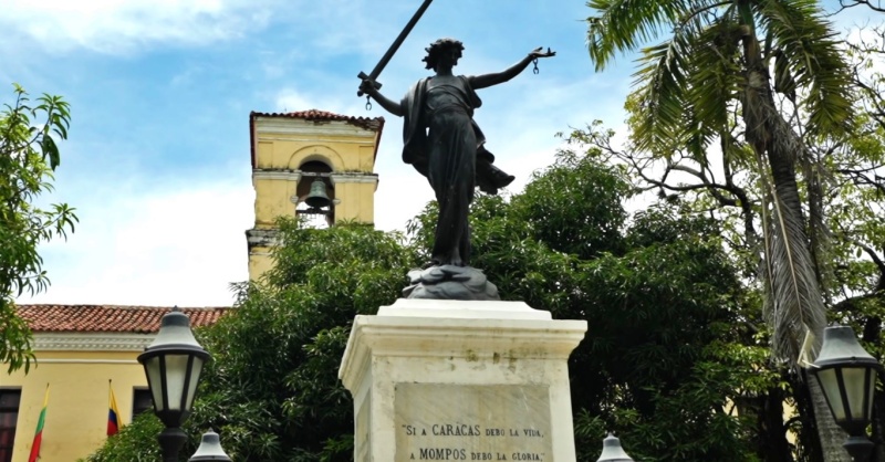 Plaza de la Libertad, Mompox Bolivar - Colombia