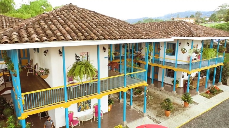 Arquitectura antioqueña en Santa Rosa de Cabal - Risaralda Colombia