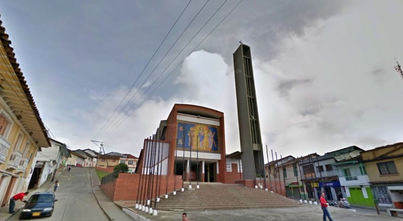 Templo de Nuestra Señora del Rosario de Chiquinquirá - Aguadas Caldas - Colombia