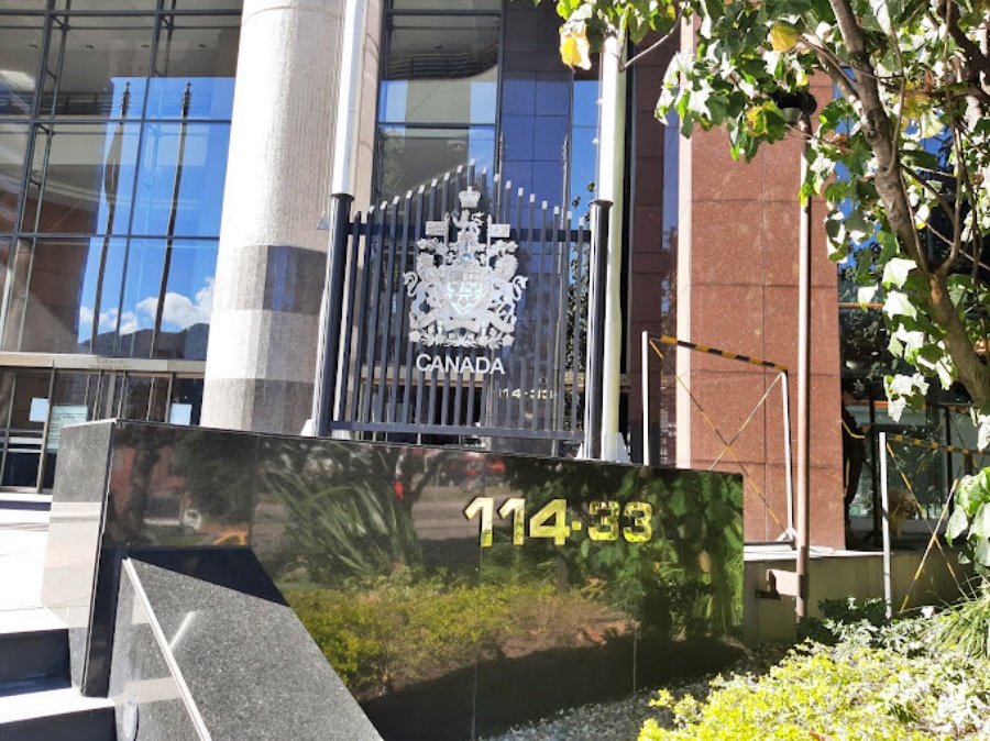 Donde Queda la Embajada de Canada en Bogota