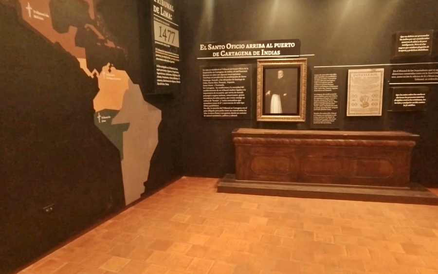 Museo Histórico o Palacio de la Inquisición en Cartagena de Indias