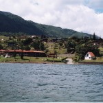 Lago Calima en el municipio de Calima Darién, Colombia