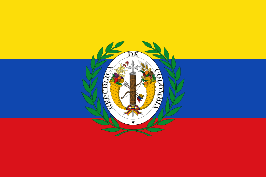 Bandera de la Gran Colombia - Colombia Travel