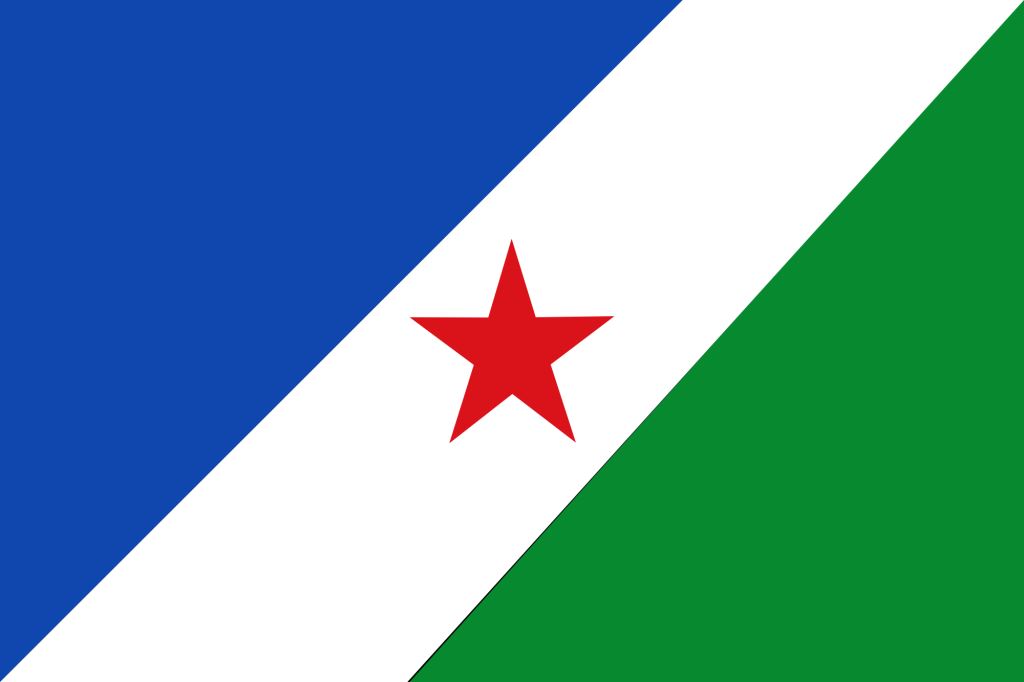 Bandera de Agua de Dios - Cundinamarca