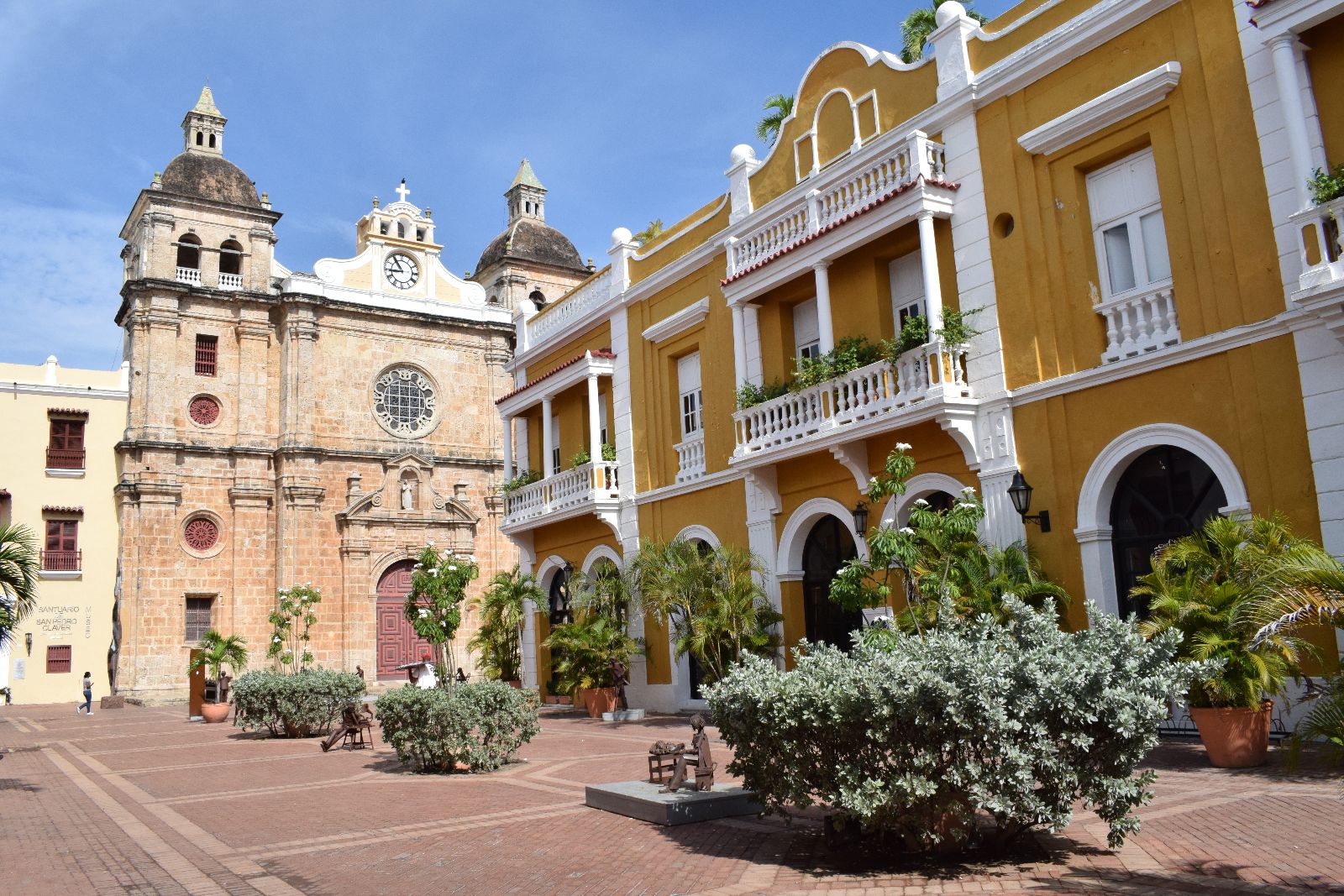 Plaza de San Pedro Claver, Cartagena de Indias Colombia