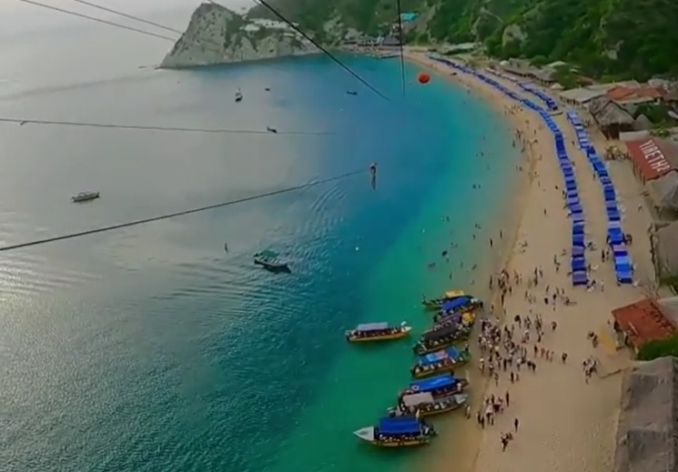 Playa Blanca de Santa Marta
