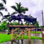 Monumento al Coleo en Villavicencio - Meta - Colombia
