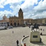 La Plaza Mayor de Tunja, fundada el 6 de Agosto de 1539
