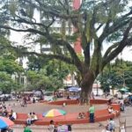 Parque Central, también llamado Los Libertadores en Villavicencio