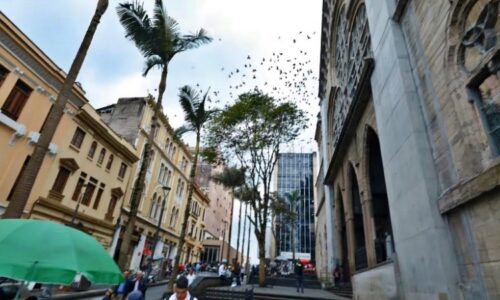 El centro histórico de Manizales Caldas Colombia El centro histórico de Manizales Caldas Colombia