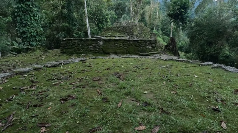 Ciudad Perdida en la Sierra Nevada de Santa Marta