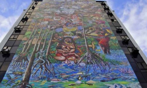 El Mural Buenaventura 450 años al Cosmos