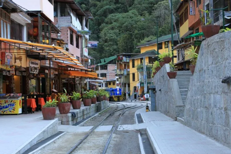 Aguas Calientes, también llamada Machu Picchu, Perú