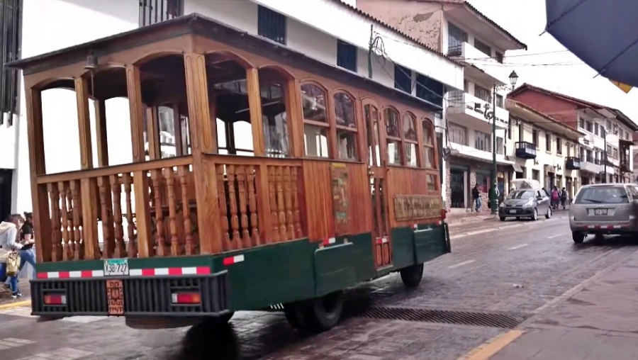 Tranvía turístico de Cusco